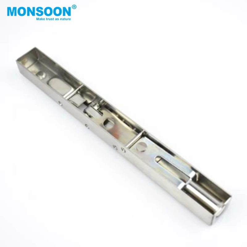 Insert flat head sliding door bolt stainless steel main door tower bolt security cabinet hidden furniture door bolt