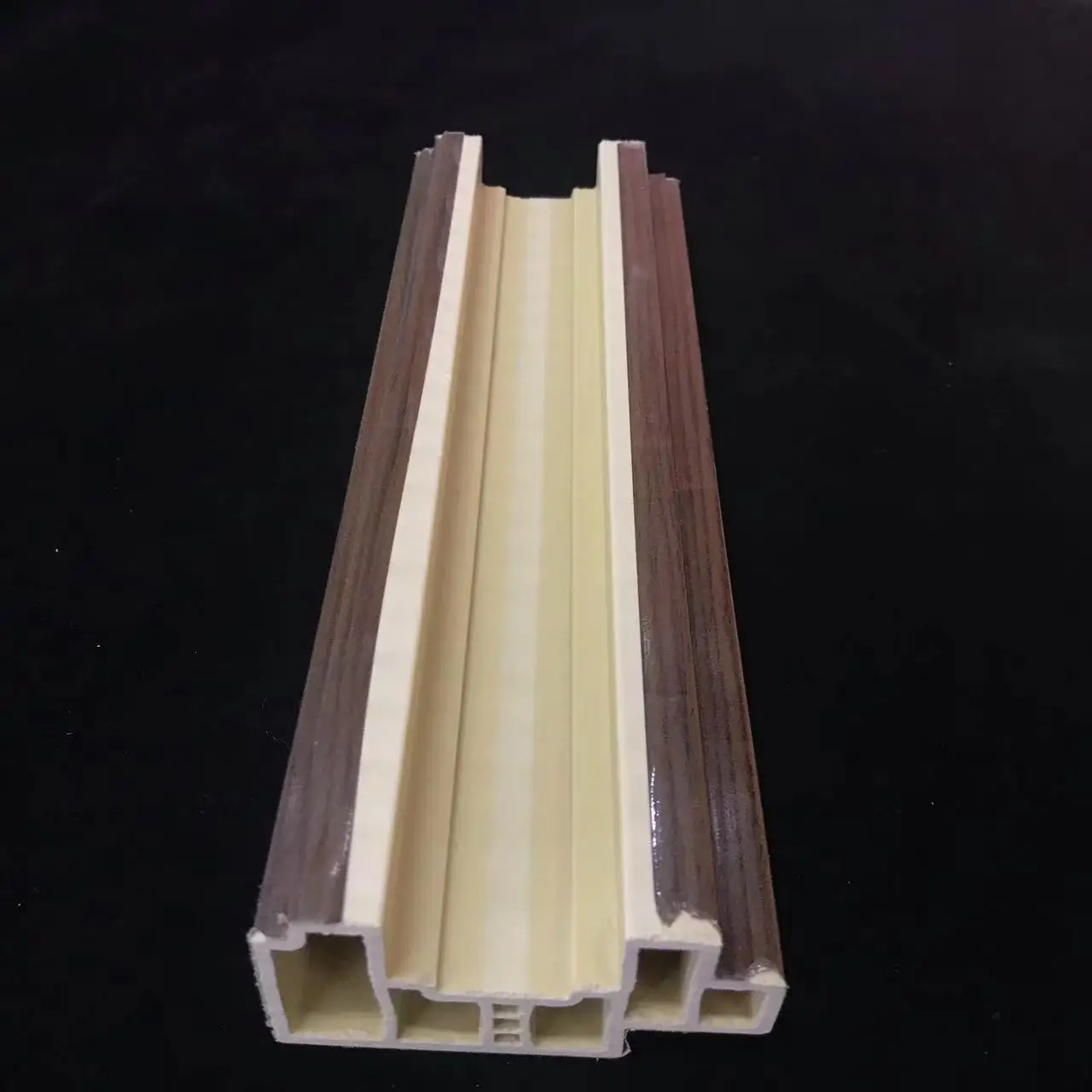 WPC door jamb PVC film coated interior WPC door and window frame architrave