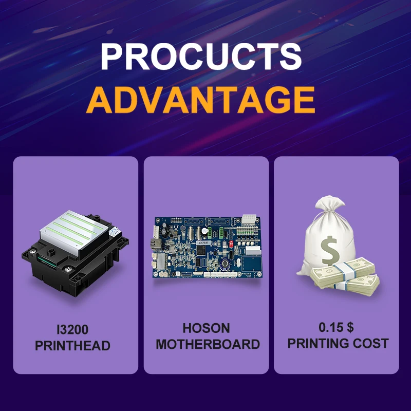 A3 DTF Printer With Heat Transfer Printing Can Be Use In T shirt Or fabric Transfer Machine With Low Price And Factory Product