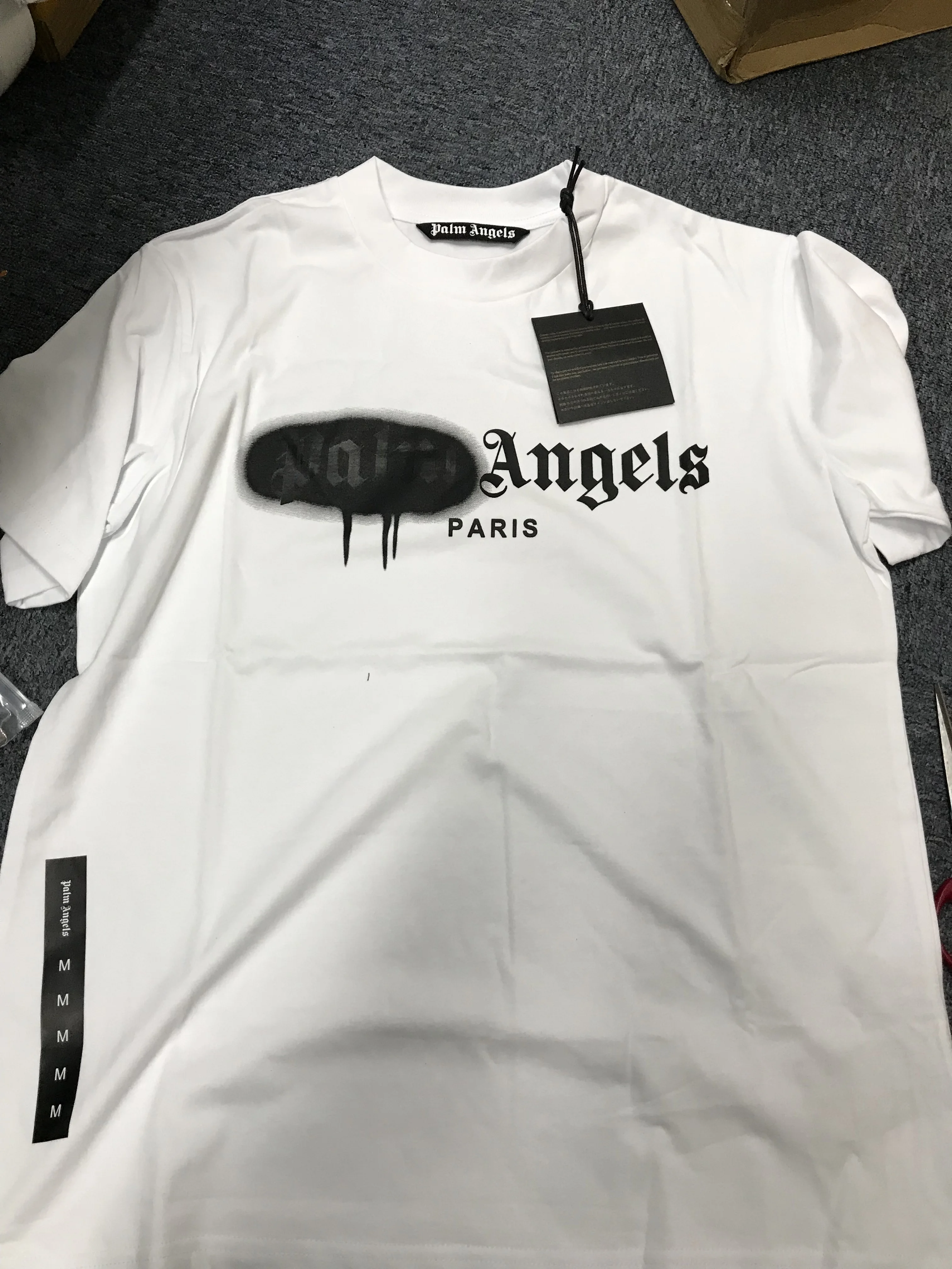 Summer new men / women trend round neck short-sleeved tide fashion shark / bear / behind the big letters till Italy/Spain