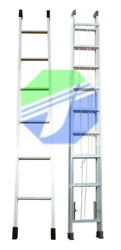 Customized aluminum step ladder Telescopic Extension Retractable Folding Stairs Ladder