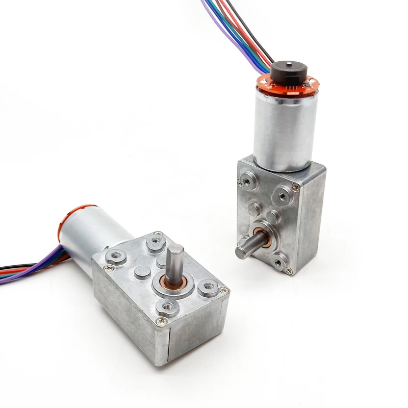 10kg.cm high torque low rpm dc gear motor TWG3246-370CA worm gear motor for smart home appliance