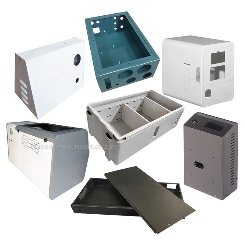 Machining Instrument Housing Machined Parts/sheet Metal Processing High-tech Communication Power Box Chassis Cabinet Processing