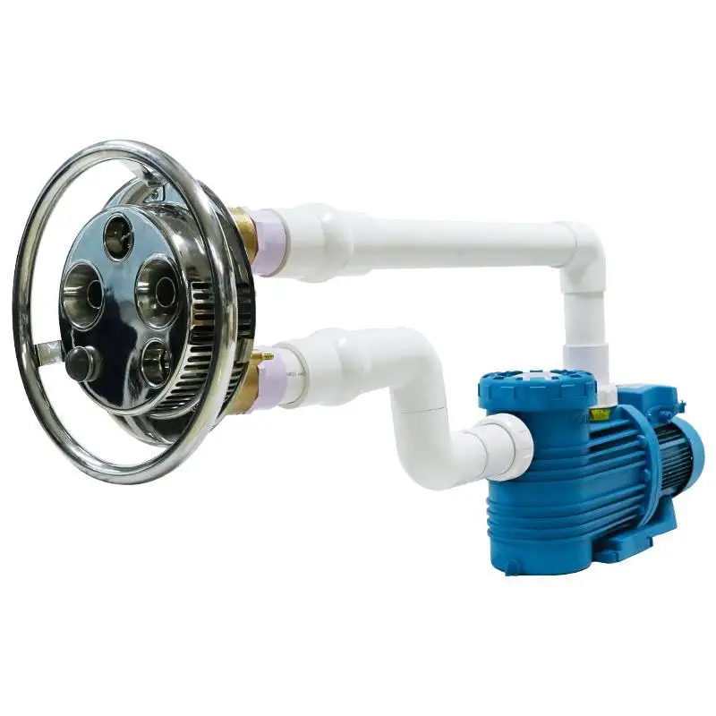 Swimming Jet Outdoor Swimming Pool Copper Stainless Steel Training Jet Counter Current Swim Jet Pool