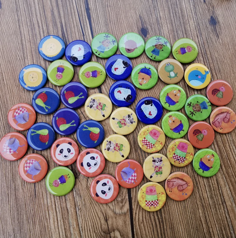 PVC Fridge Magnet Fruit and Vegetable Baby Early Education Color Cognitive Magnetic Black Whiteboard Sticker Magnet Gifts