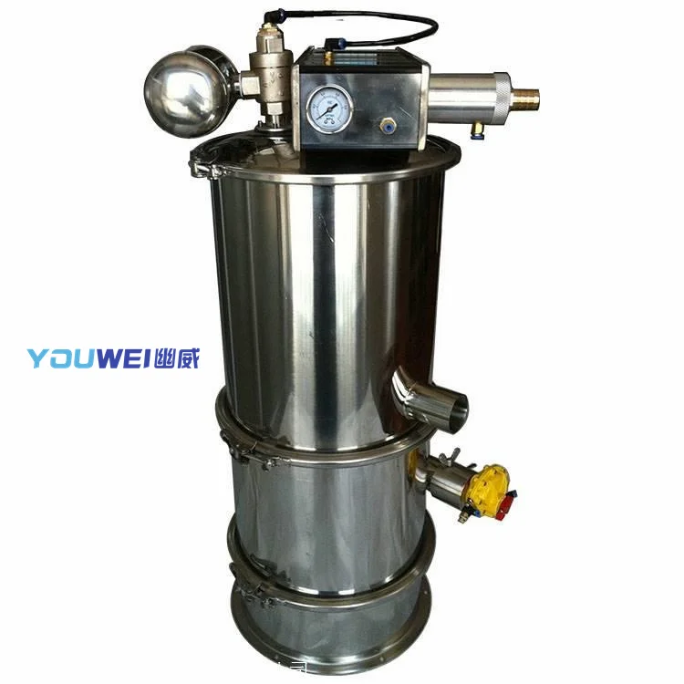 Packing Machine Rice Husk Biomass Pneumatic Vacuum Conveyor with Scale