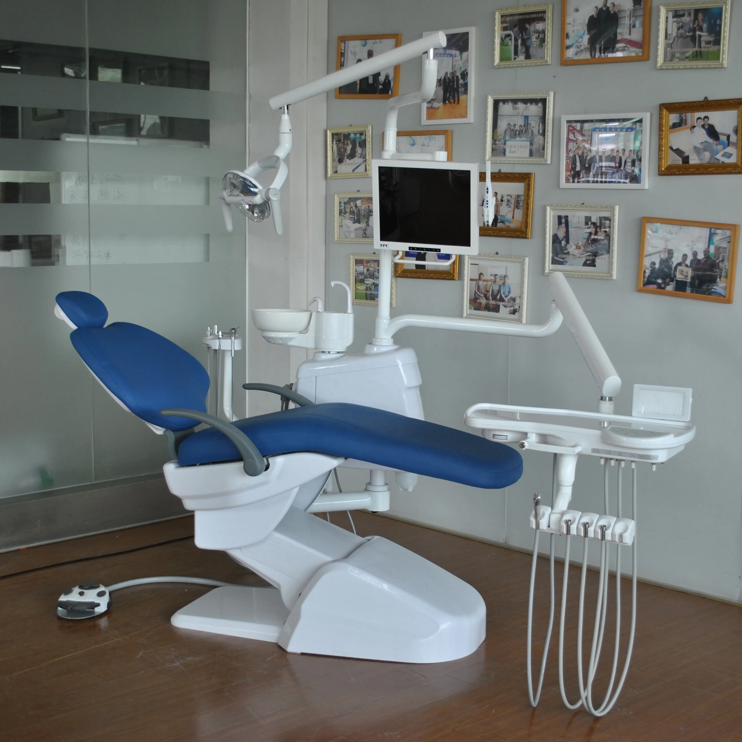 Medical Dental Unit Hot Selling Full Set LED Sensor Lamp Orthodontic Dental Chair