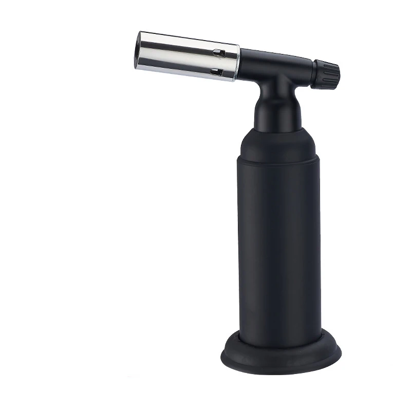 Outdoor Bbq Lighter Gun Cigar Jet Butane Gas Lighter Gun Cigarette Windproof Metal Pipe Igniter
