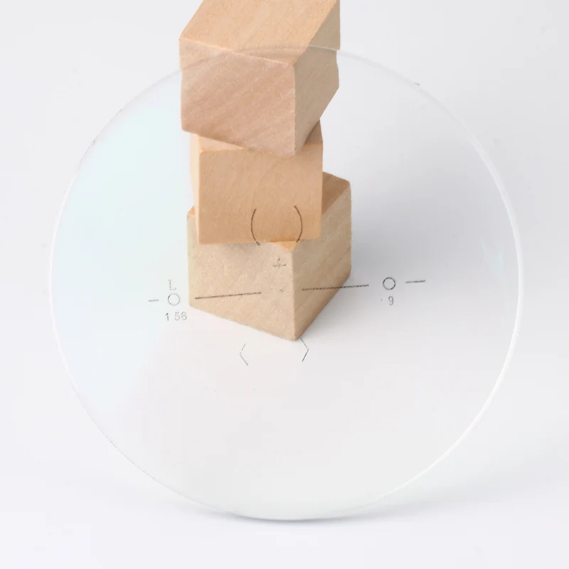 Factory 1.56 Multifocal WideView Glass lenses optical Blue cut progressives 75mm lenses