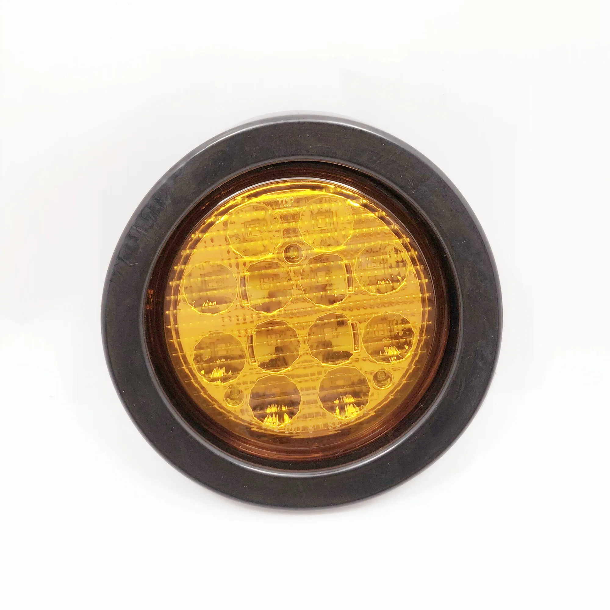 LED stop tail turn lights 4 inch round rear lamp ,universal for  truck towing trailer Rv bus etc