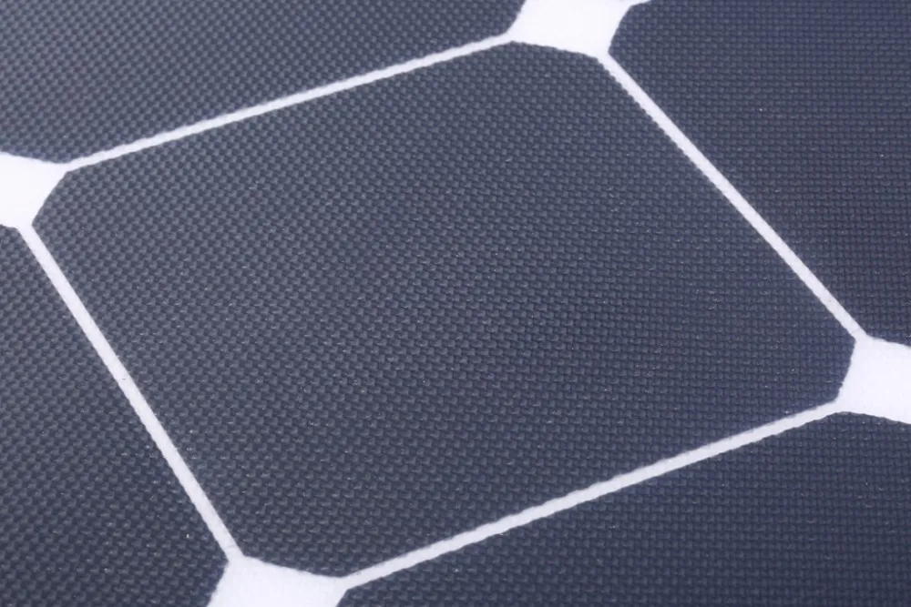  Полугибкая солнечная панель для кемпинга Rv Marine ETFE/PET 12 В 24 в 200 Вт Sunpower
