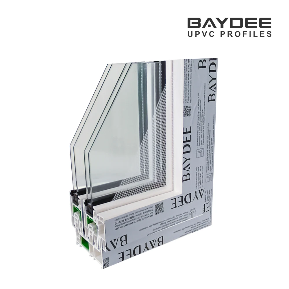 Best seller factory price plastic manufacturer sliding windows pvc windows and doors profiles Upvc proifiles