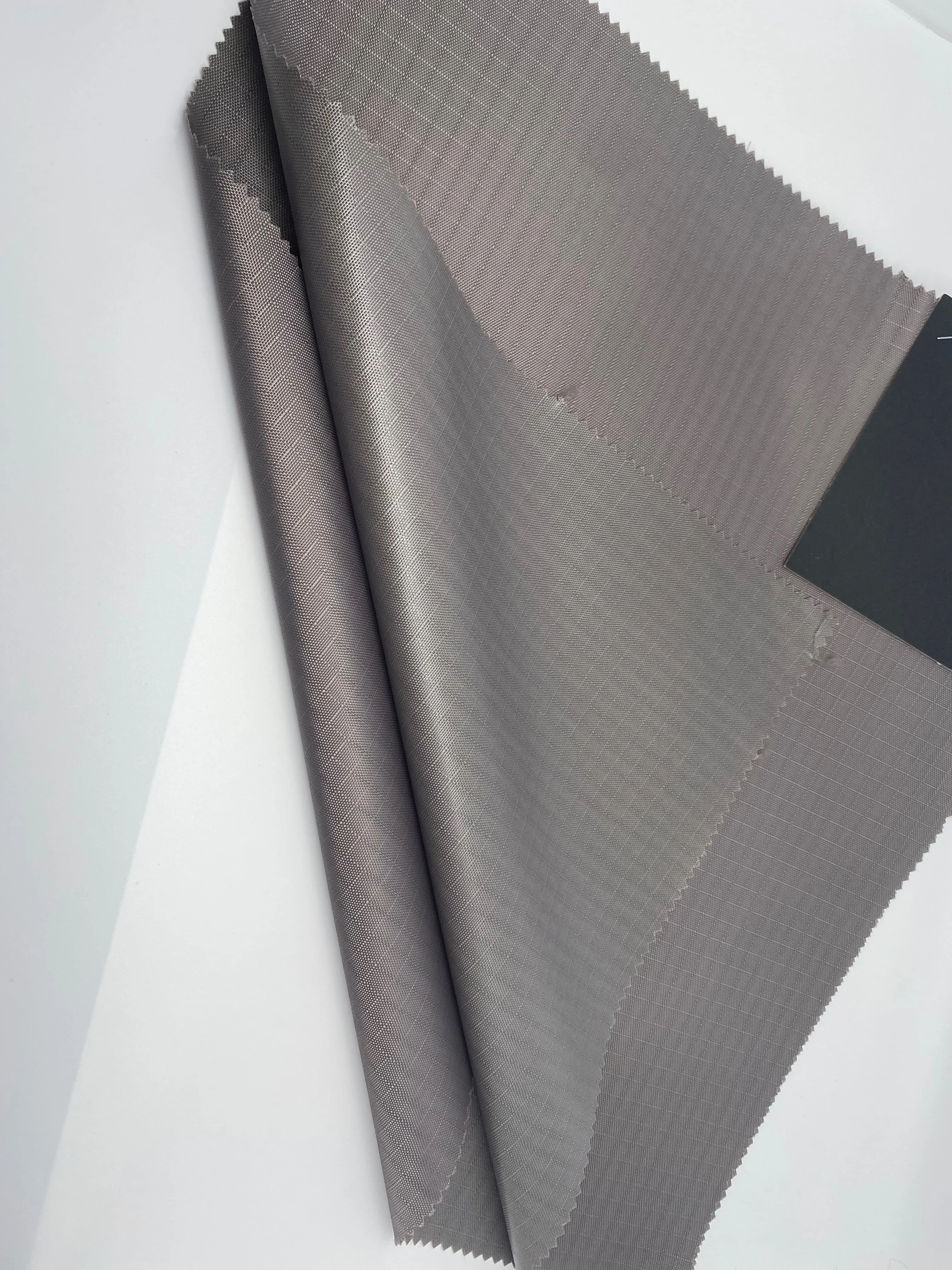 Durable 5*6-76T Polyester Nylon Oxford Solid Dyed Transparent PVC Coating Polyester Fabric for Luggage/Bag/Tent/Tarpaulin/Car