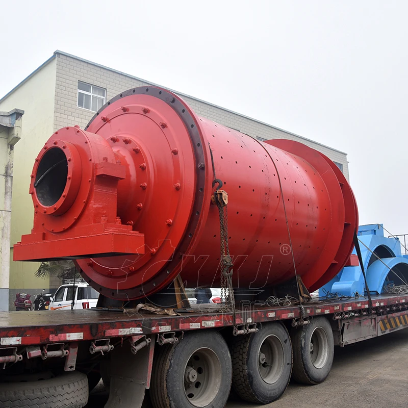 Horizontal ball mill for silica sand, gypsum, minerals Continuous ball mill