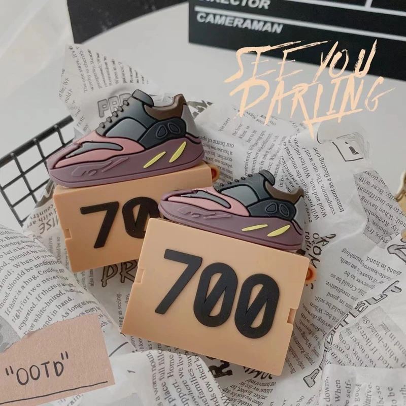 AJ Sneaker 3D Силиконовые дизайнерские мягкие ТПУ чехлы для наушников Airpod pro 2021 силиконовый yeezy чехол