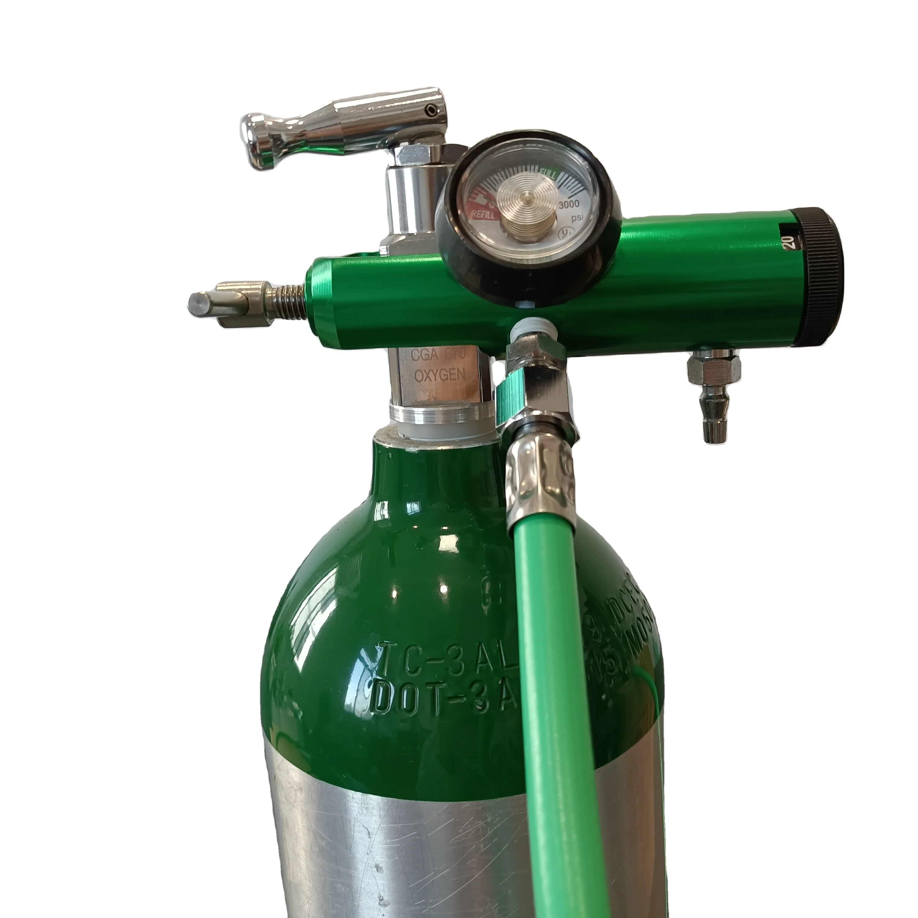 Pin yoke gas pressure CGA870 Medical demand type medical oxygen regulator breath valve for cylinder