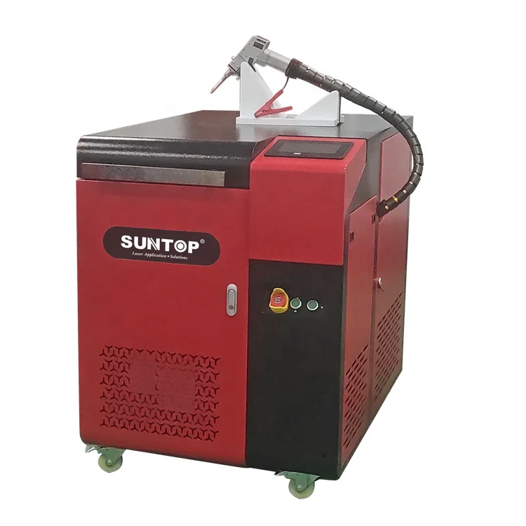 1000W 1500W 2000W Manual Handheld Laser Welding Fiber Laser Welder Machine For Stainless Steel Metal Sheet