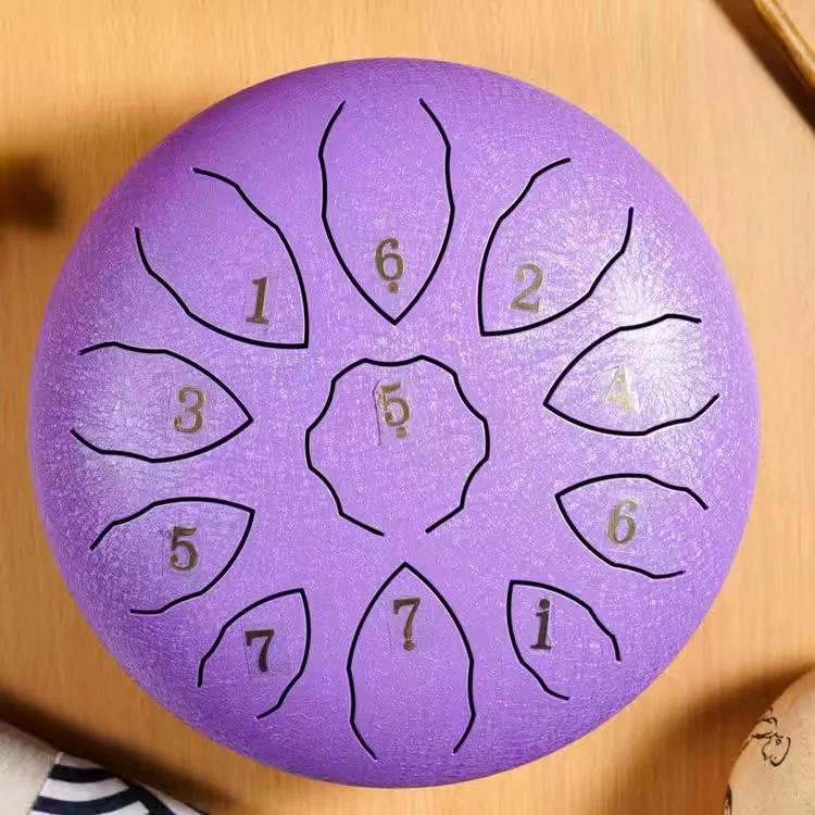 Stainless Steel Drum 8 Inches 11 Notes Tongue Drum