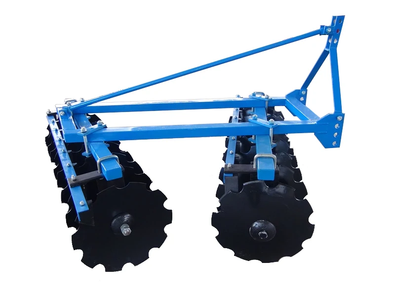 Farm machinery agriculture hydraulic disc harrow 24 blades mini offset heavy duty disk rotary tractor power harrow for sale