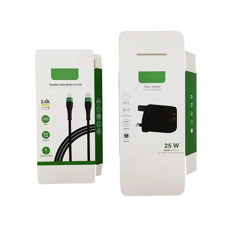 Wholesale Factory Made White Card Box For Watch 3C Electronic Packaging Special Paper Packing Consumer Electronics Folding Box