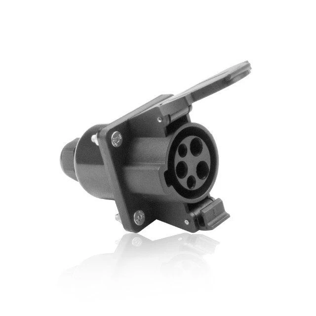 Тип 1 электрическая автомобильная зарядка ev 16a 32a j1772 разъем