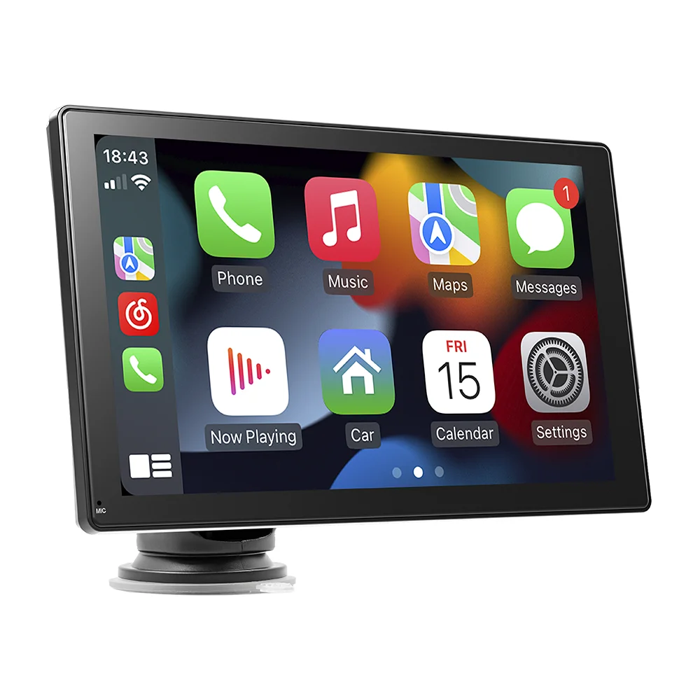 9 Inch Carplay Screen Car Dvd Player Universal Phone Wireless link Dashboard Portable Carplay Screen Pantalla Carplay