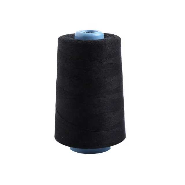 No Knots thread sewing 50S/2 5000yards polyester threads 1800 stock colors TKT 130 cheap sewing thread