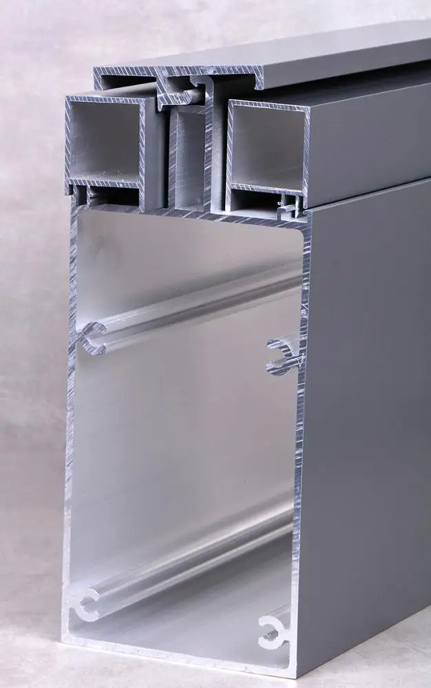 Custom Aluminium Curtain Wall Building Construction Aluminium Curtain Wall Profiles Exterior Decoration