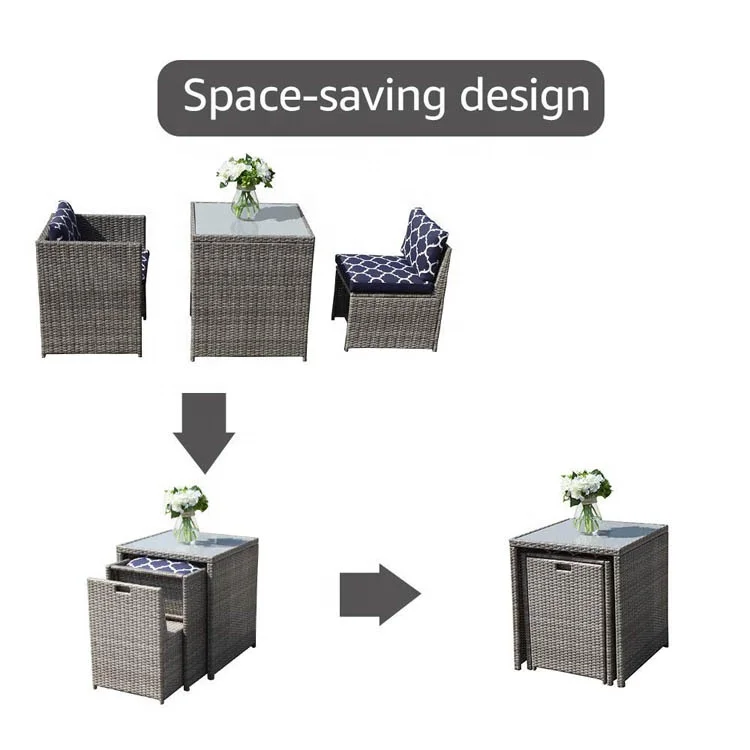 Dining Patio Garden Leisure Furniture Sets All Weather Acapulco Outdoor Aluminum Bistro Chair