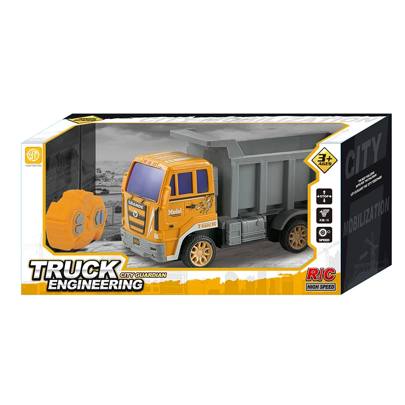 
LED toys automatic controller 4 channel remote and receiver Remote Controlled Dump Truck TOYS 