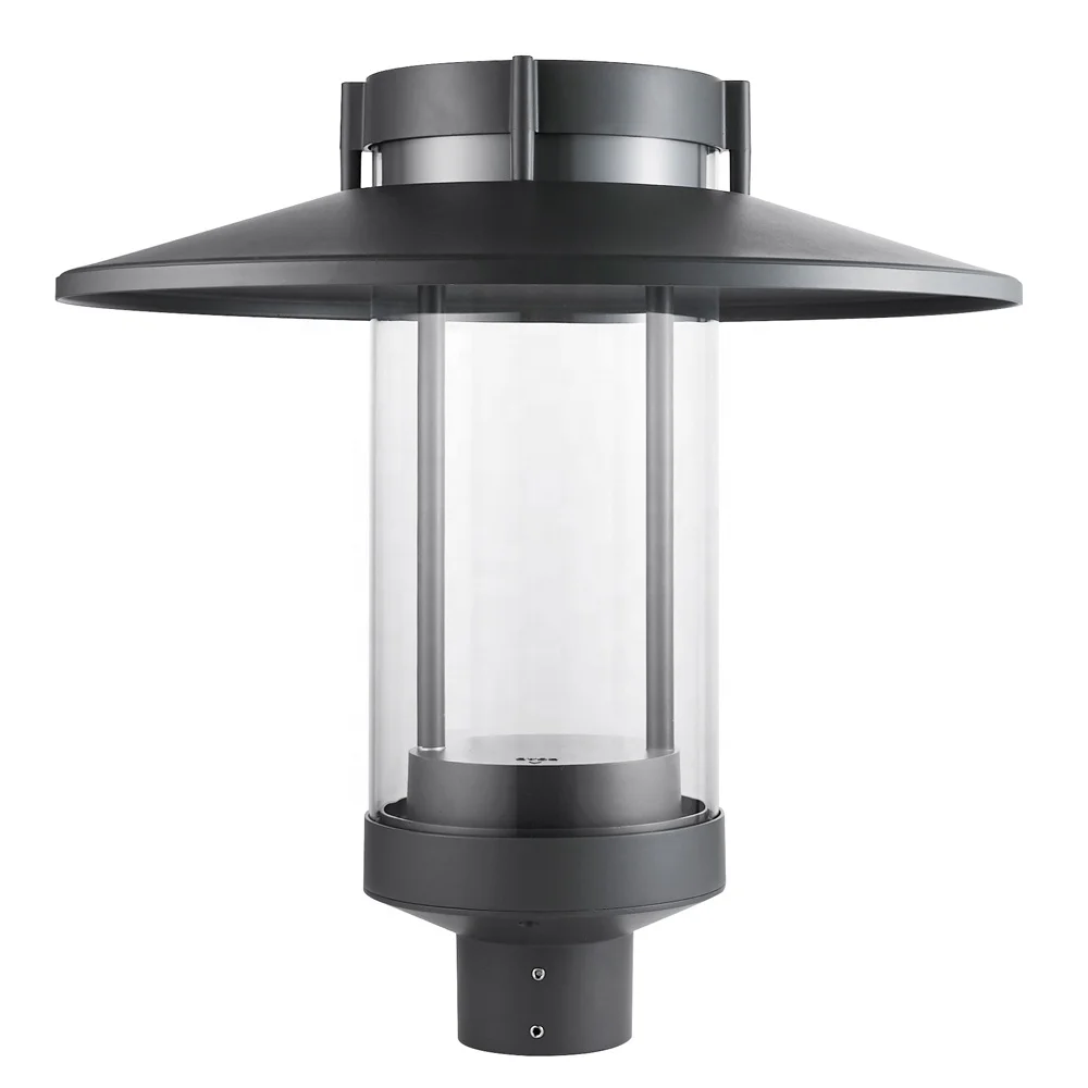 High Quality Die Casting Aluminum Garden Lamp IP66 Waterproof Outdoor Pole Lamp Park Landscape Post Top Outdoor LED Garden light