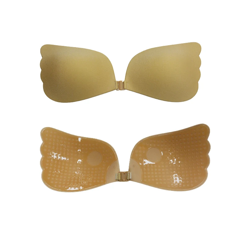Invisible Lift Up Bra Strapless Bra Push Up Seamless Butterfly Stick On Bra Cups