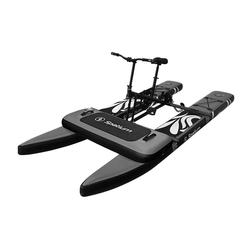 Spatium factory outlet water bike pedal boat outdoor Water Sports Water Bike Aqua Bike For sale