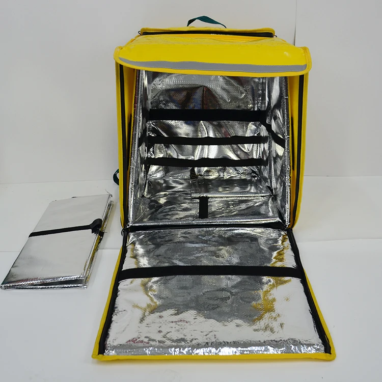 Waterproof Insulated Cooler Bag Pizza Food Delivery Backpack For Lunch