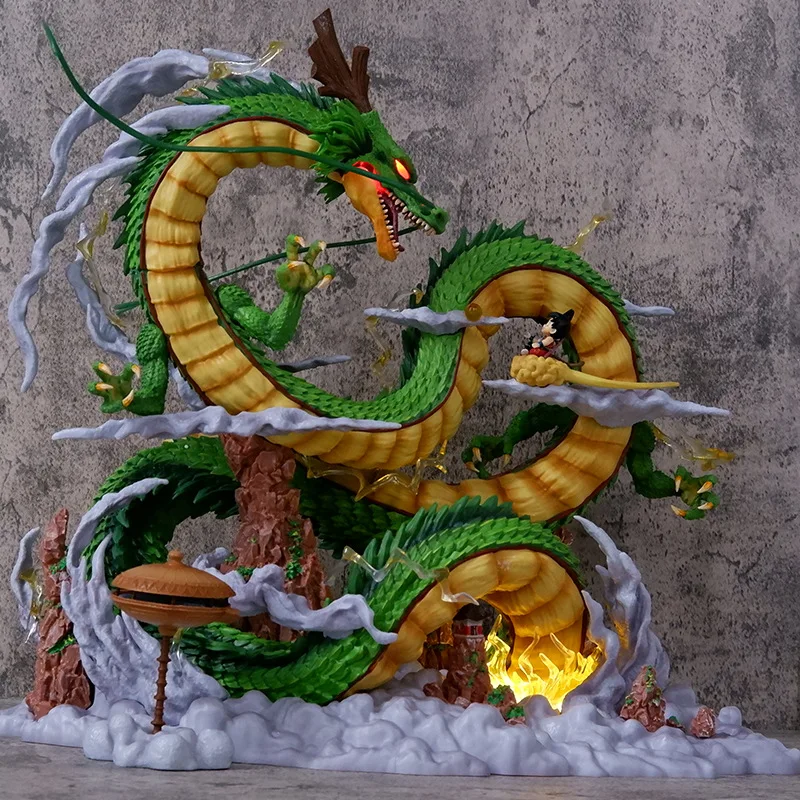 New arrival GK Dragon Balls Z Action Figure Big size Shenron Somersault cloud goku Figurine Model Toys Dolls