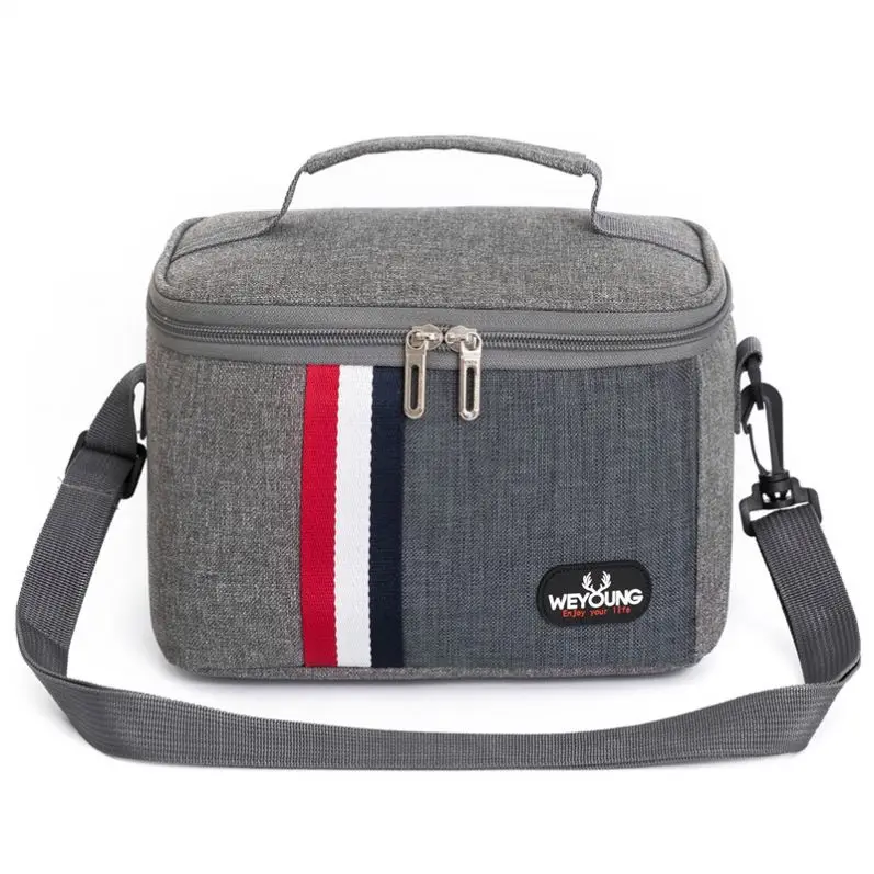 Oxford Lunch Bag Custom Logo Cooler Bag Insulated Waterproof Lunch Box Bag