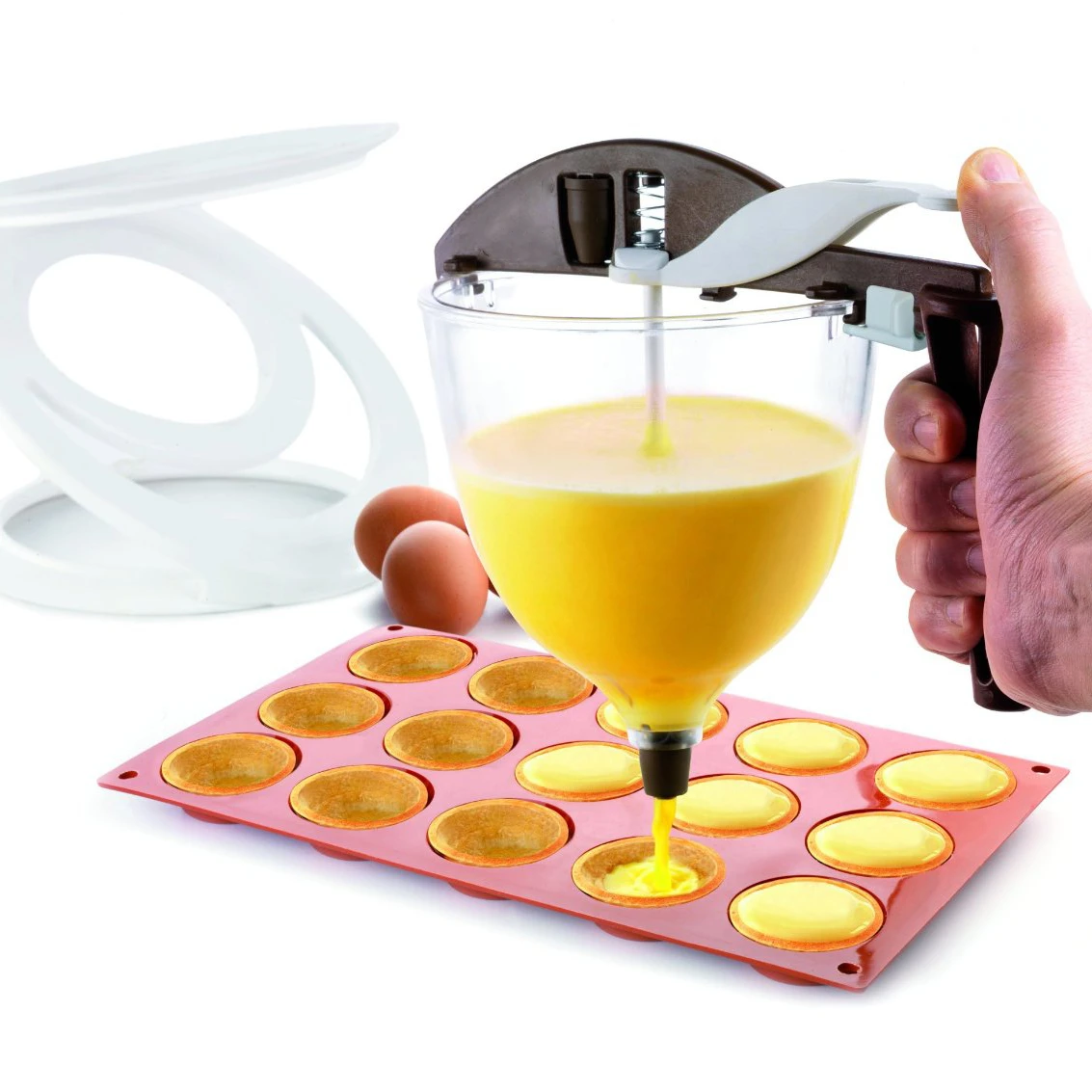 Latest Cupcake Pancake Cake Cream Mix Egg Funnel Dessert DIY Butter Muffins Dispenser