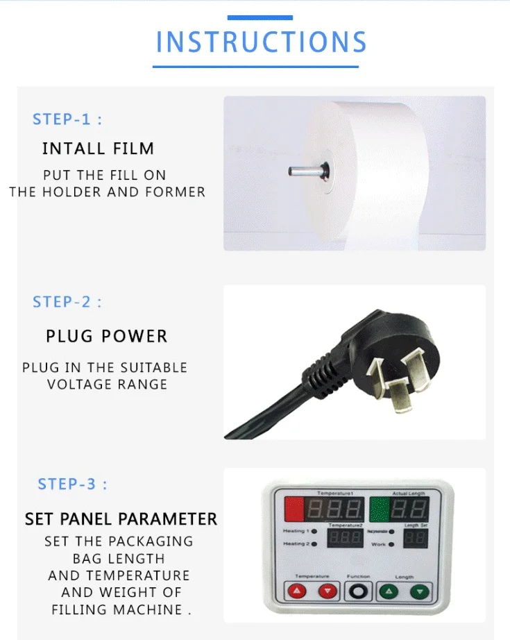 Automatic cassava garri flour packing machine