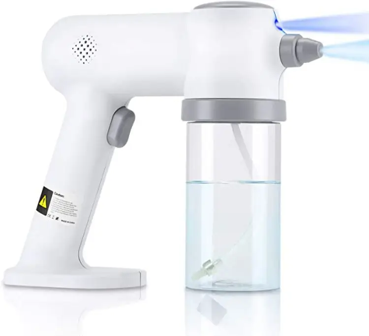 
rechargeable nano Steam spray gun Touch screen nano sterilizer steam gun desinfectent vaporizer machine nano vaporizador 