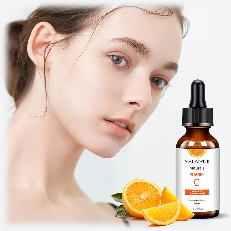 OEM ODM Manufacturer Whitening Face Skin Whiten Facial Anti-Aging Skincare herbal Vitamin C Serum