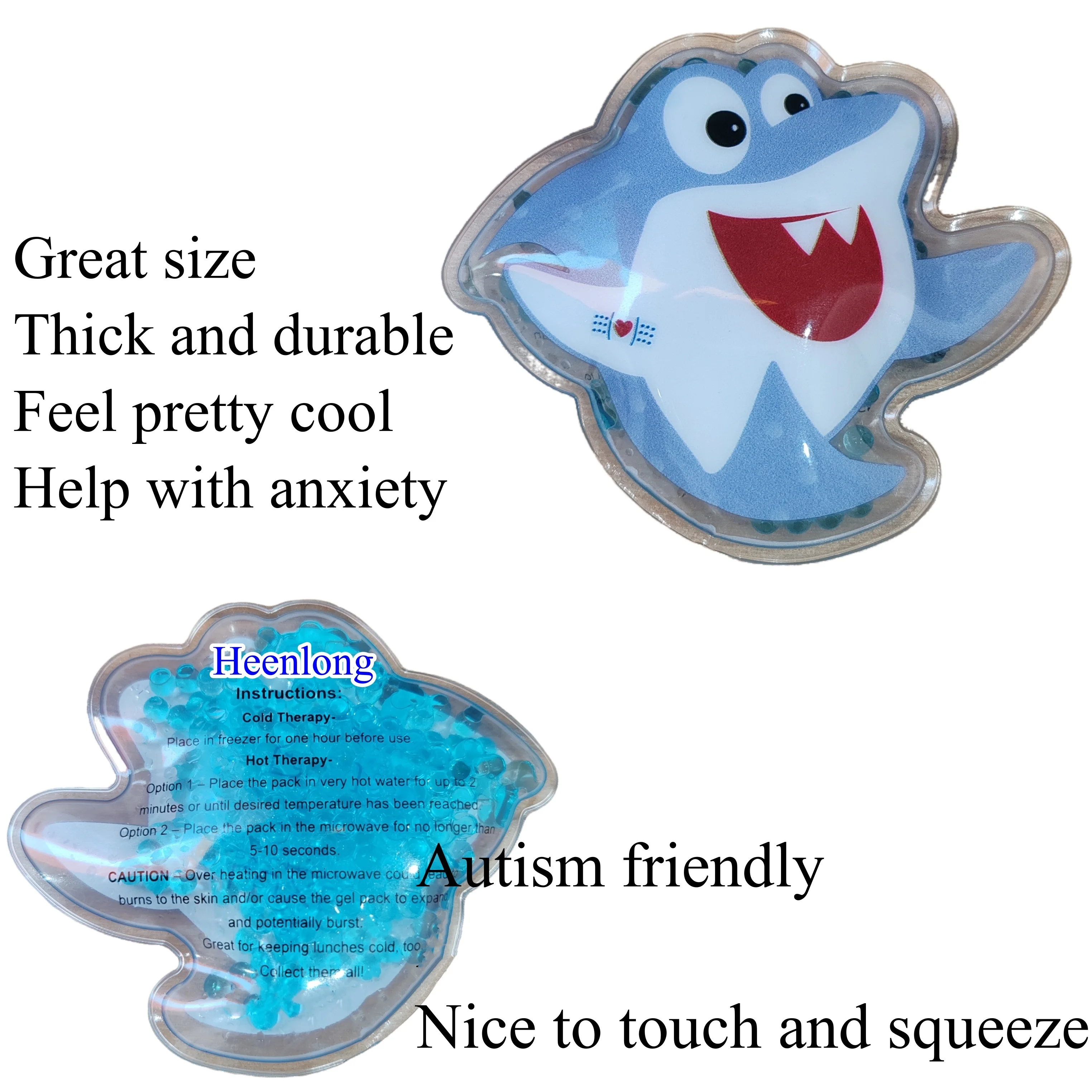 Hot Selling Customized Size Gel Bead Ice Pack Lip Shaped Gel Ice Pack Reusable Heat Packs Microwaveable Lip Shape Ice Pack Logo