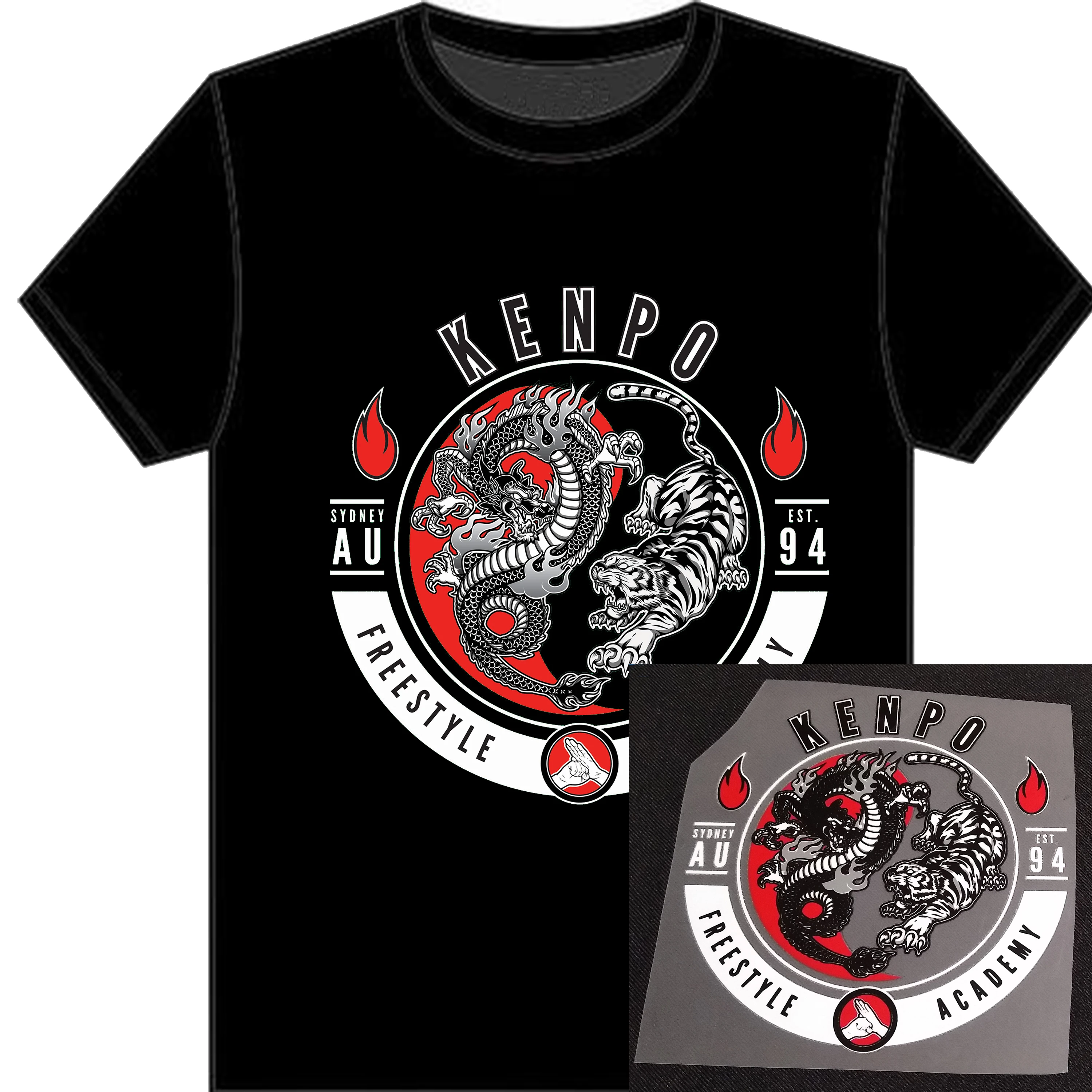 
Пользовательский логотип футболки, тепловая наклейка, небольшой минимальный заказ 