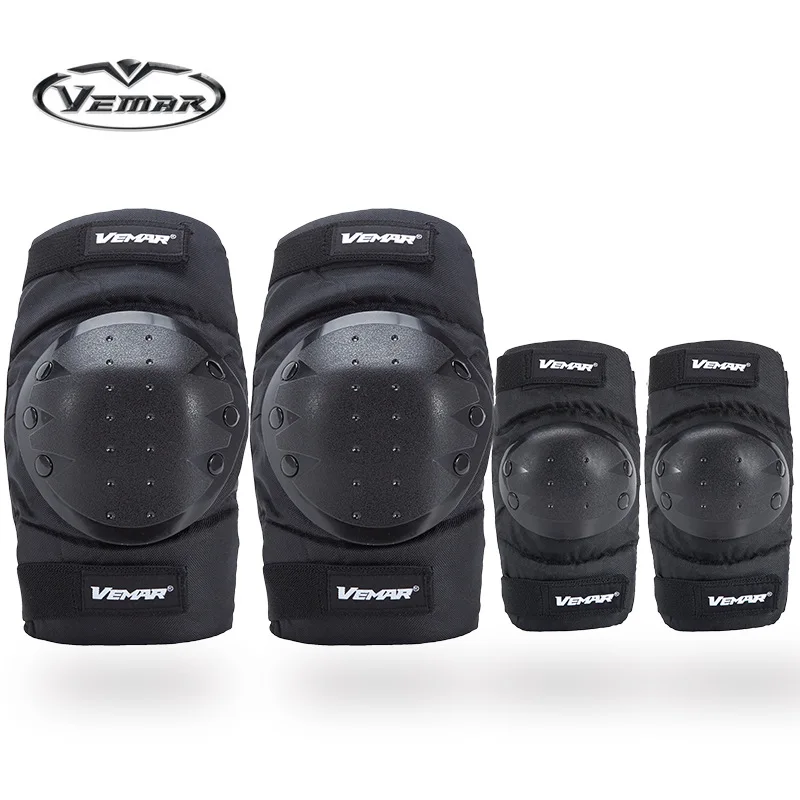 Vemar Motorcycle Protector Fire-proof Knee Pads Cycling Adult Motocross Gear Motor Pads Bike Riding Armors Knee Brace MTB ATV MX