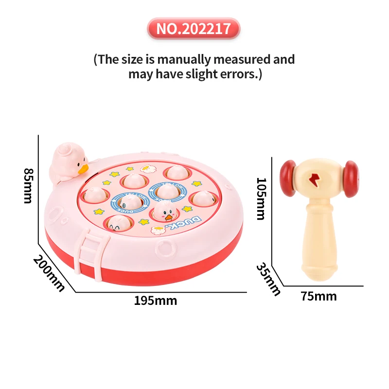 kyk early educational toy baby play game toy Light Music Turntable Whac-a-Mole Educational Game toy