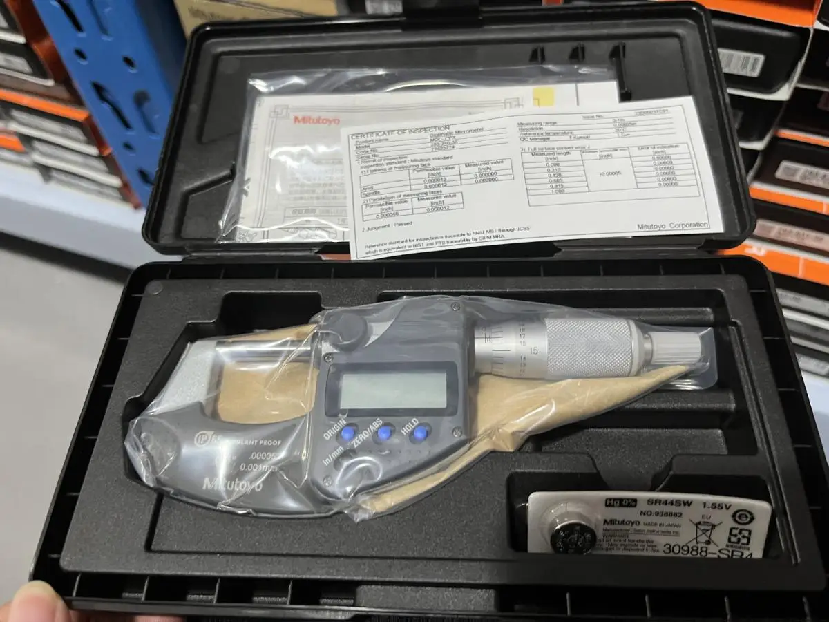 Микрометр 293-340 IP65 Уровень 0-25