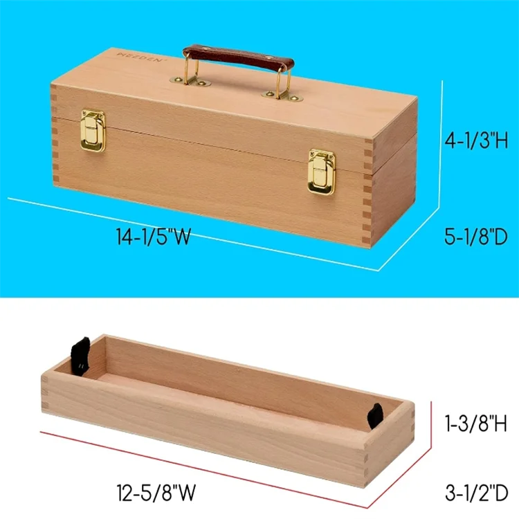 SLT New High Quality Bamboo Wood Drawing Sketch Easel Painting Box