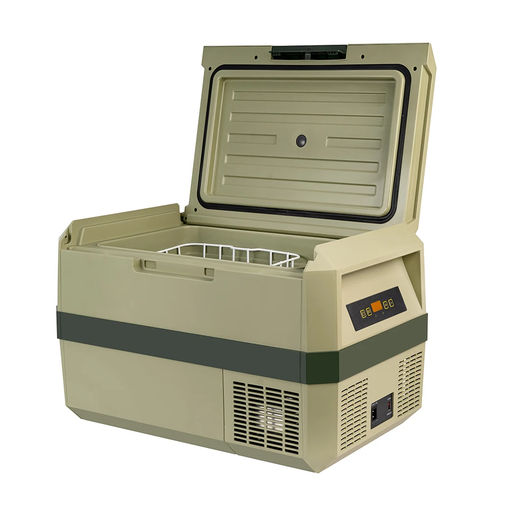 Evercool Mini Freezer Car Fridge Green Camping Freezer Car 12v Cooler Box Cooler 28 33 Liter For Truck Rv Suv