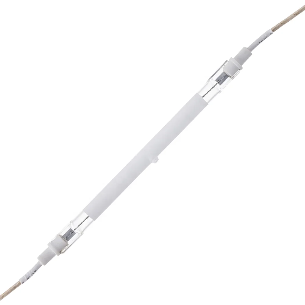 2400w Ceramic White Infrared Quartz Lamp Halogen Heating Lamp for Oven