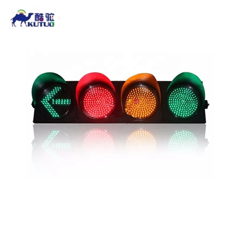 
200mm Red Yellow Green Full Ball Green Arrow 4 Unit Traffic Light signal head 