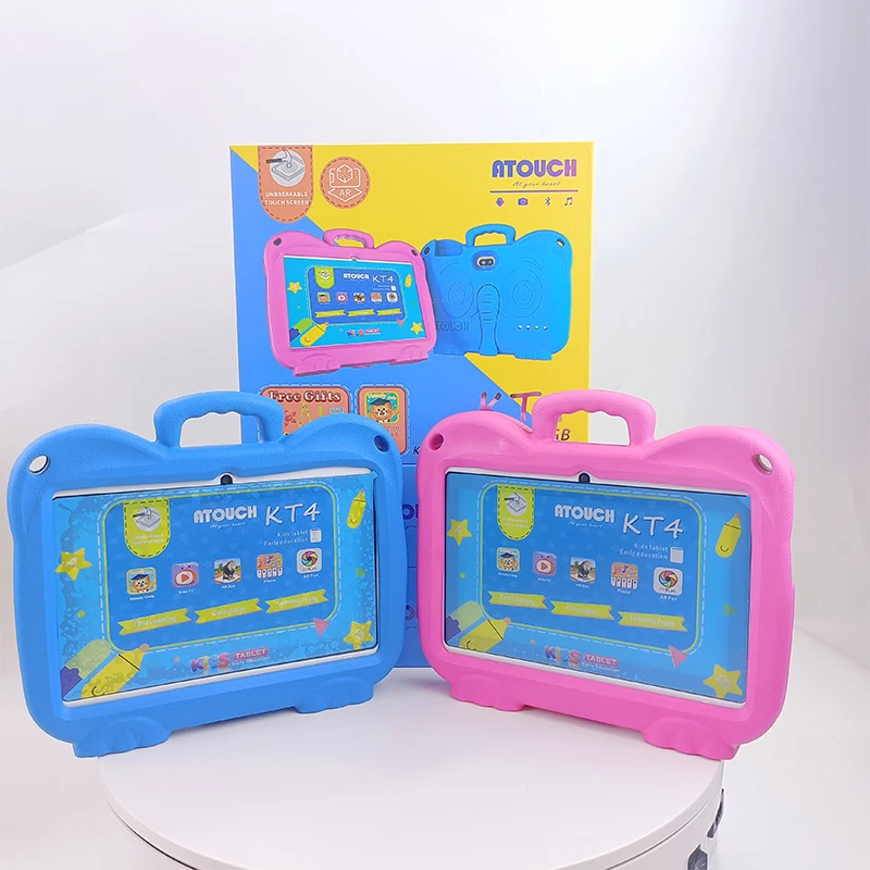 2024 Christmas Hot sell Cheap Price Online Education Kids Tablet Android 7 Inch Support WIFI Tablet Pc
